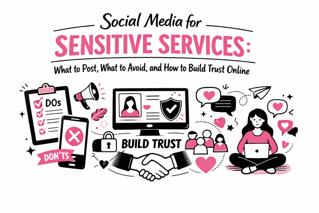 social media and specialized services, aabcp, trust, consent, medical issues