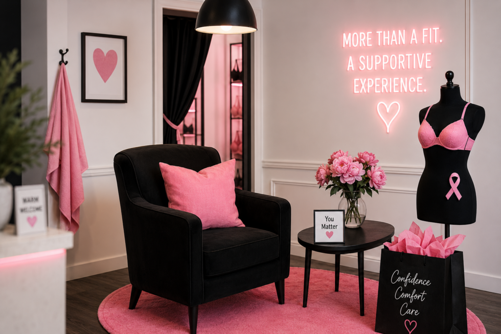 luxury mastectomy boutique, curated service, aabcp, mastectomy fitter, women-owned businesses, abc boc, anita, amoena, anaono