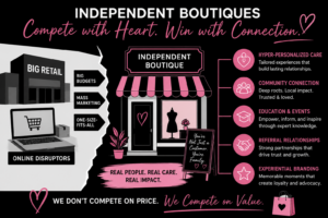 How Independent Boutiques Can Compete Against Big Retail and 3 Online Disruptors