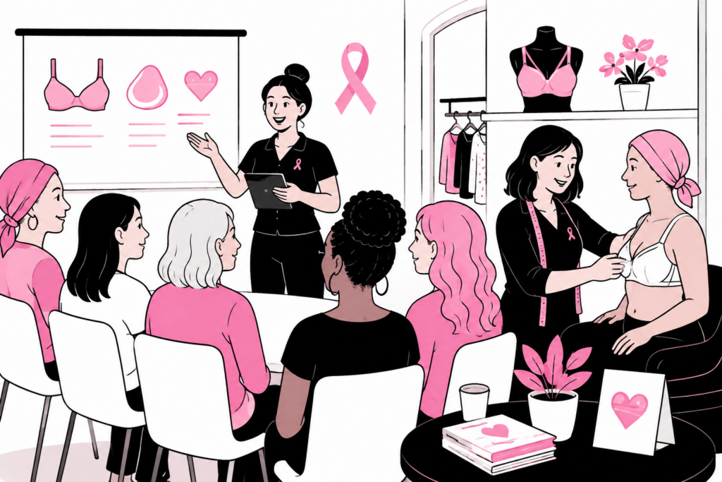 educational events for post-mastectomy fitting